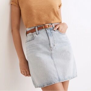 NEW Madewell Denim short Skirt 10/12 size 30